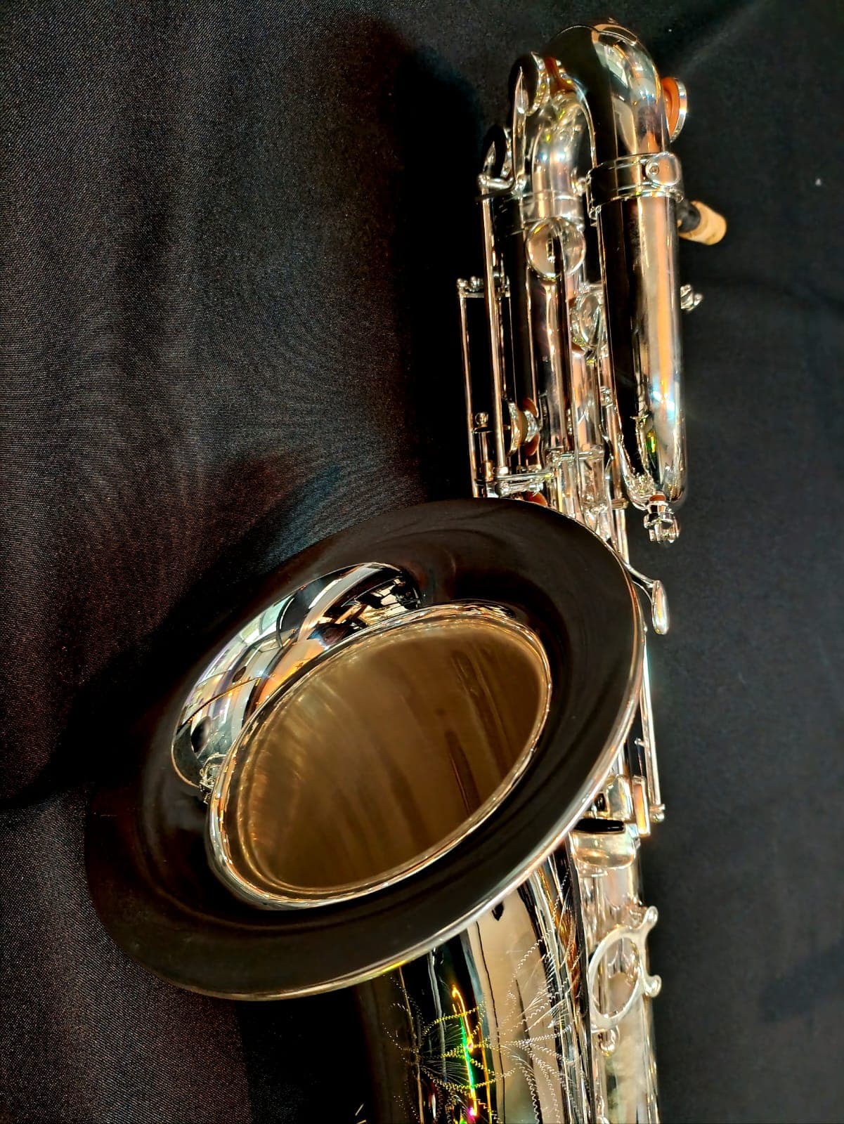 Saxo Barítono Punk Jazz Customshop Silver